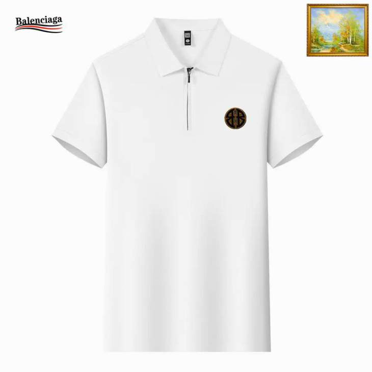 Picture of Balenciaga Polo Shirts Short _SKUBalenciagaM-3XL25tr6229503